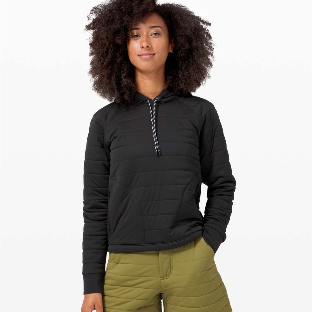 Lululemon Dynamic Movement Hoodie - Black - size 6